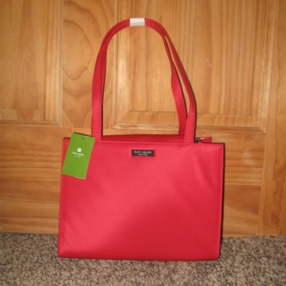 Kate Spade Red Sam With Tab Purse - Picture 1 of 4